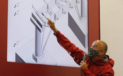 Puntales, trabes y diafragmas de acero: así rehabilitarán la Línea 12 del Metro