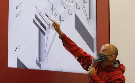 Puntales, trabes y diafragmas de acero: así rehabilitarán la Línea 12 del Metro