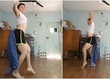 VIDEO: Joven sorprende al bailar como "Aventurera" en TikTok y se vuelve viral