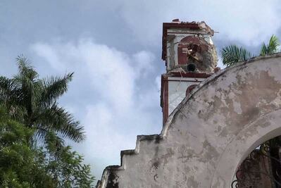 Destrucción en la Ruta de los Conventos