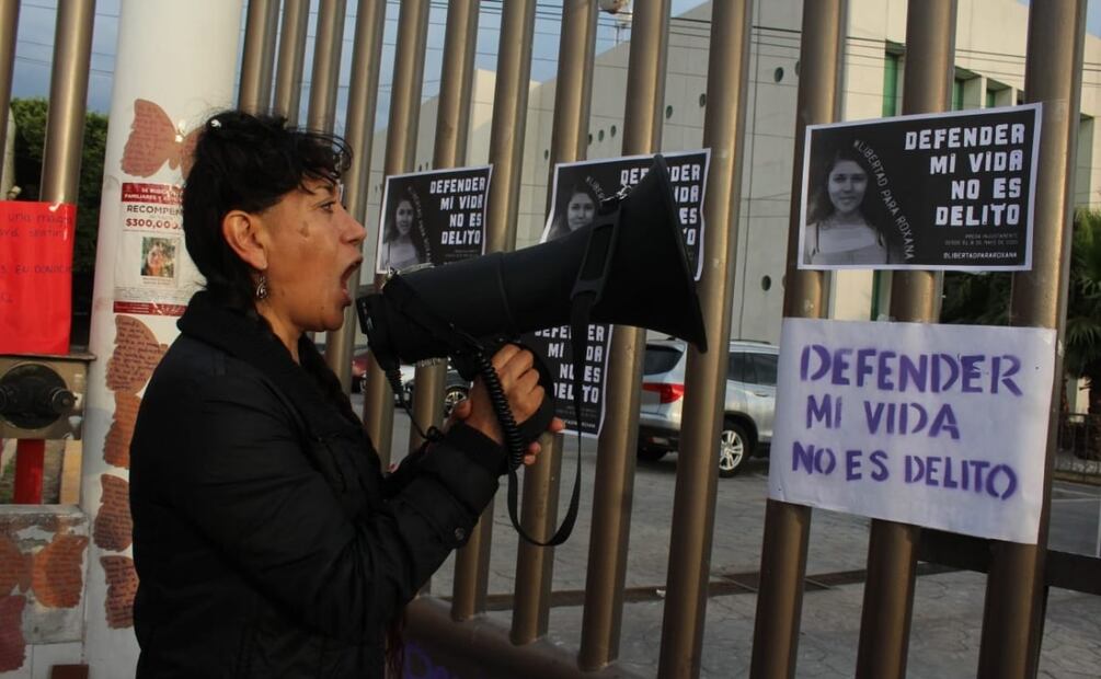 Roxana Ruiz fue sentenciada a 6 años 2 meses de prisión por haber asesinado a su violador.  Foto: Brenda Martínez. EL UNIVERSAL