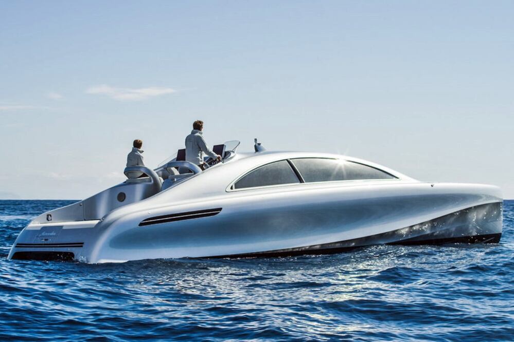 El yate de Mercedes-Benz combina lujo, comodidad y gran velocidad  /  Foto: Mercedes-Benz