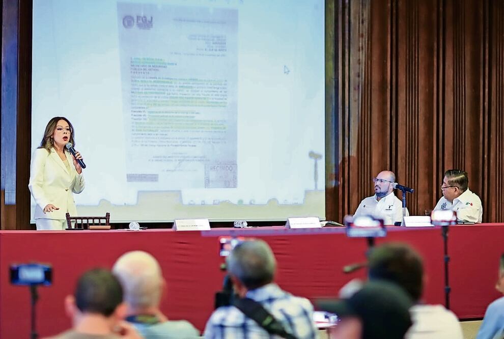 Tania Contreras, consejera jurídica, detalló que a Noé Ramos se le protegió hasta el 30 de diciembre pasado. Foto Especial