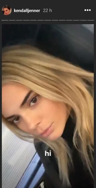 Kendall Jenner se vuelve rubia