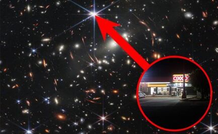 ¿Oxxo en el universo? "confirman" sucursal fotografiada por telescopio James Webb y se vuelve viral