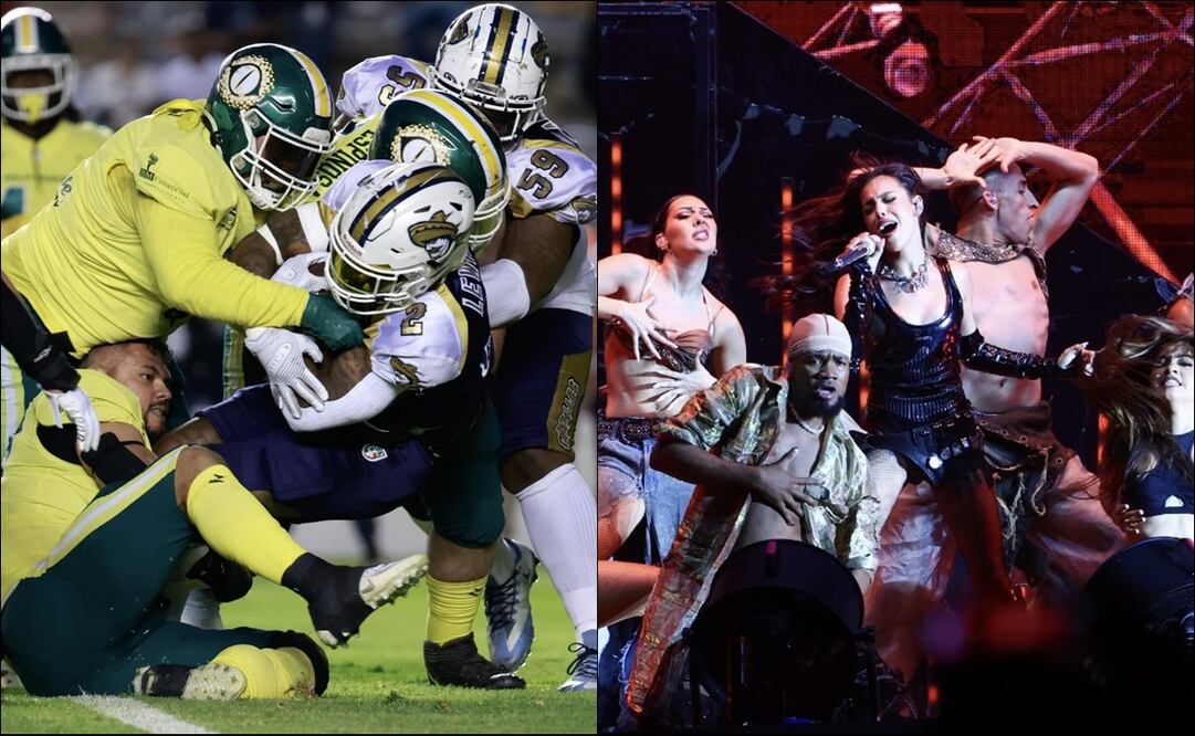 El Tazón México VII contó con la presencia de Danna Paola - Fotos: @LFACalientemx (X)