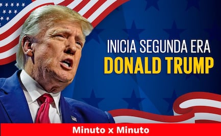Trump toma posesión como presidente de EU; aranceles para México y declaración de cárteles como terroristas, revive el minuto a minuto
