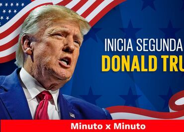 Trump toma posesión como presidente de EU; aranceles para México y declaración de cárteles como terroristas, revive el minuto a minuto
