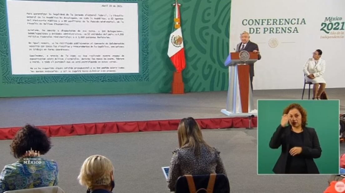 La mañanera de AMLO, 30 de abril, minuto a minuto