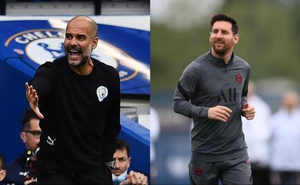 Esperado duelo en la Champions League: Manchester City de Guardiola vs PSG de Messi
