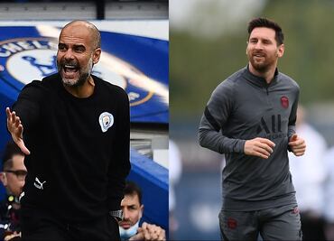 Esperado duelo en la Champions League: Manchester City de Guardiola vs PSG de Messi