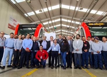 De Huehuetoca para el mundo: Dan banderazo de salida a 28 trenes que correrán en Manila, Filipinas