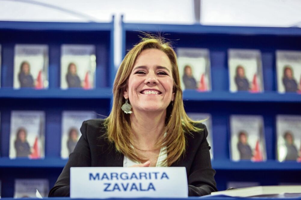 Margarita Zavala dijo que no se ha arrepentido de haber dejado las filas del Partido Acción Nacional. (CAMILA MATA. EL UNIVERSAL)