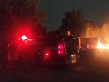 Reportan explosión en el Circuito Exterior Mexiquense; hay varios heridos