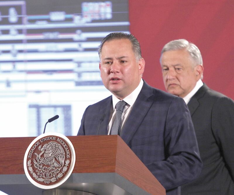 Santiago Nieto dijo ayer que detectaron que un jefe de Oficina de gobierno local hizo operaciones inusuales por más de 700 mdp. Carlos Mejía/EL UNIVERSAL