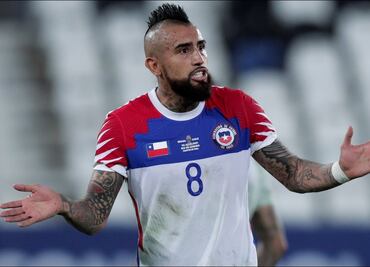 Vidal explotó contra el árbitro del Brasil vs Chile y lo llamó payasito