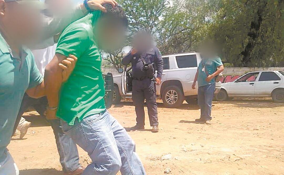 La FGR indicó que la detención de El Oaxaco ocurrió sin violencia en las inmediaciones de una exfábrica de triplay, en la zona de la Central de Abasto. Foto: ESPECIAL