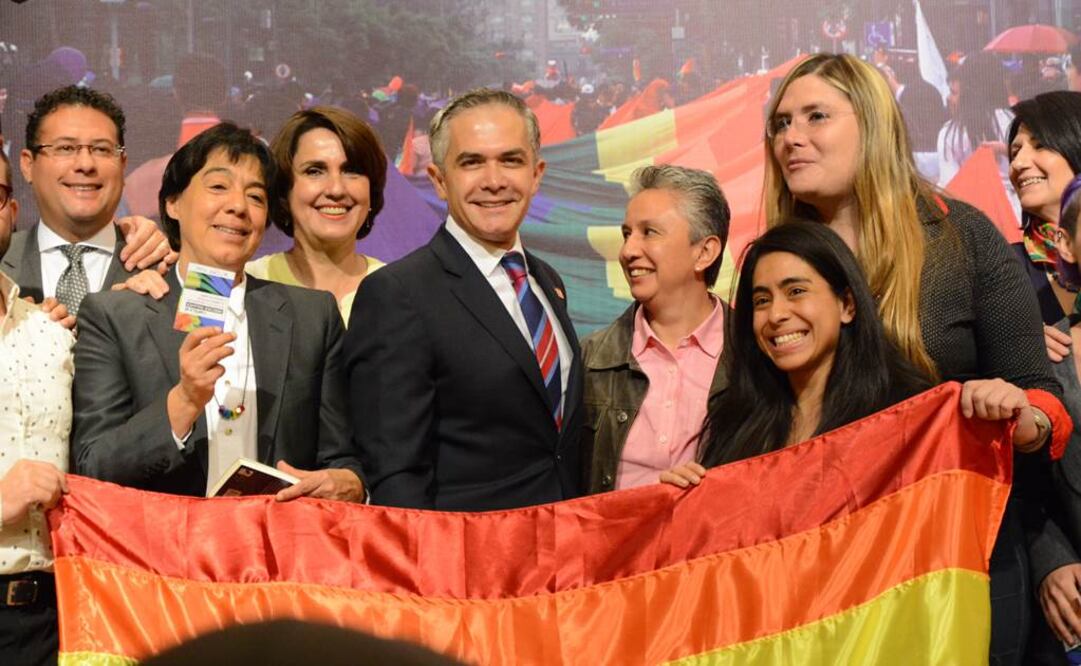 El jefe de Gobierno, Miguel Ángel Mancera, dice que la capital de la República se declara a favor de la inclusión y la igualdad en la diversidad, y en contra de cualquier tipo de discriminación (CDMX)