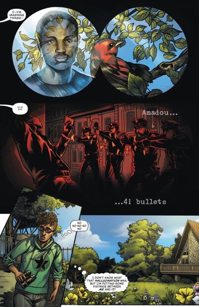 Víctima de racismo publica cómic sobre violencia policial en EU