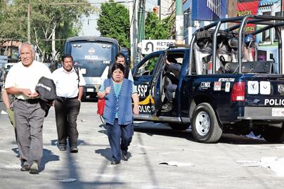 Tras gresca, desaparecen las unidades en Culhuacán