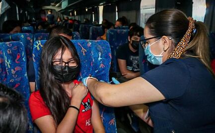 Vacunan contra Covid-19 a 300 menores entre 12 y 17 años en San Luis Río Colorado, Sonora