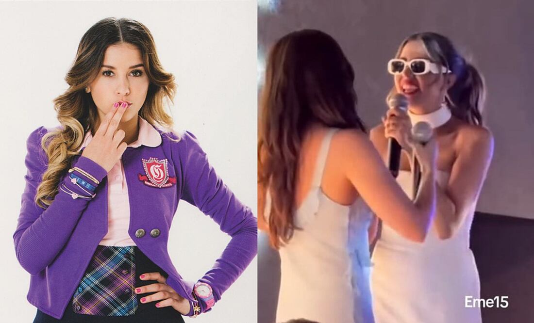 Paulina Goto y Natasha Dupeyrón en su reencuentro. Foto: Televisa / TikTok