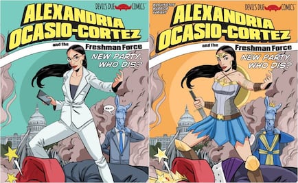 Cómic convierte a legisladora Alexandria Ocasio en heroína de Washington