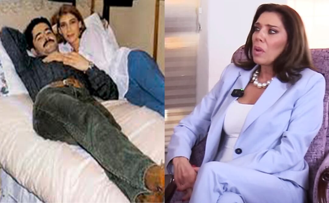 Cynthia Klitbo rememora cómo fue su primer matrimonio. 
Fotos: Especial y YouTube