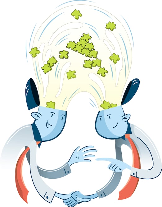 50% MÁS DE VENTAS. Aquellos vendedores empáticos vendieron más que los que no (ILUSTRACIÓN: DANIEL RAZO)