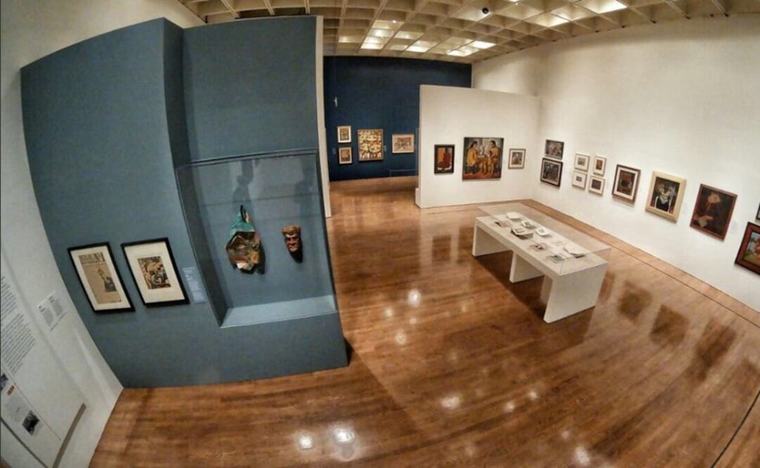 El INBA organizó de manera conjunta esta exposición inédita con el Museo de Arte de Filadelfia. /Tomada de Twitter