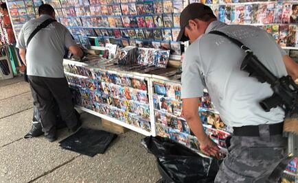 PGR decomisa 300 mil productos pirata en Veracruz 