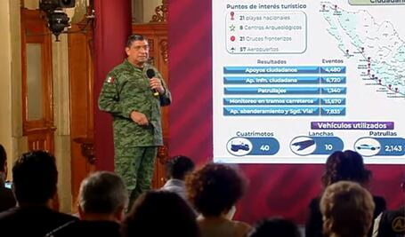 Disminuye personal militar en tareas de seguridad pública en el último mes