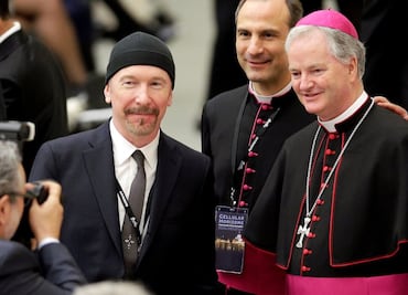 The Edge, guitarrista de U2, tocó en la Capilla Sixtina