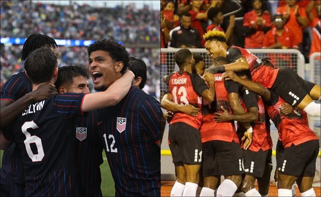 Conoce horario y canales para mirar en vivo el segundo juego de la Copa Oro de hoy domingo 15 de junio / FOTOS: @USMNT y @TTFootballAssoc