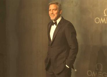 Clooney sufre lesiones leves en accidente de moto en Italia