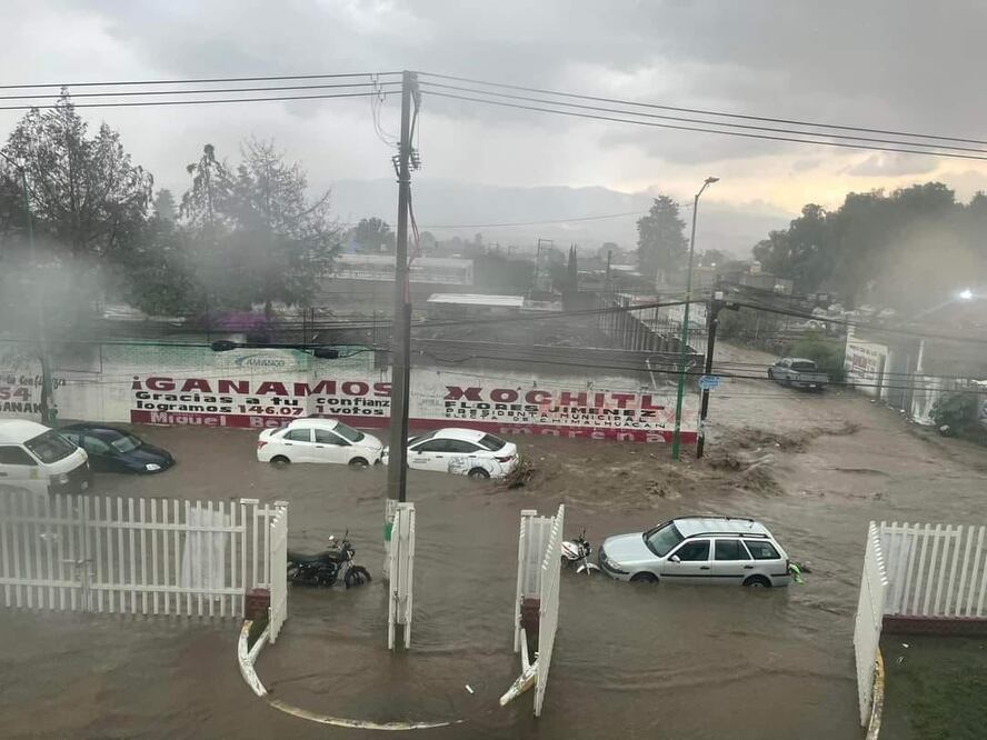 Las fuertes lluvias causaron inundaciones en varios municipios del Estado de México. (Foto: especial)