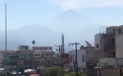 Pobladores de Ecatzingo conservan la calma ante actividad del Popocatépetl