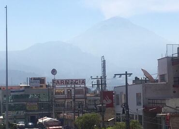 Pobladores de Ecatzingo conservan la calma ante actividad del Popocatépetl