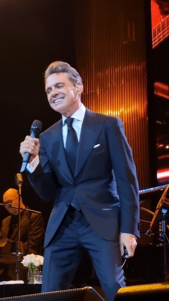 Luis Miguel. Fuente: Instagram @movistararenaar