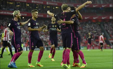 Sufrida victoria del Barcelona en casa del Athletic Club