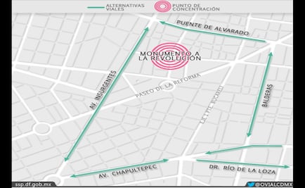 Entérate. Alternativas viales por campamento de campesinos