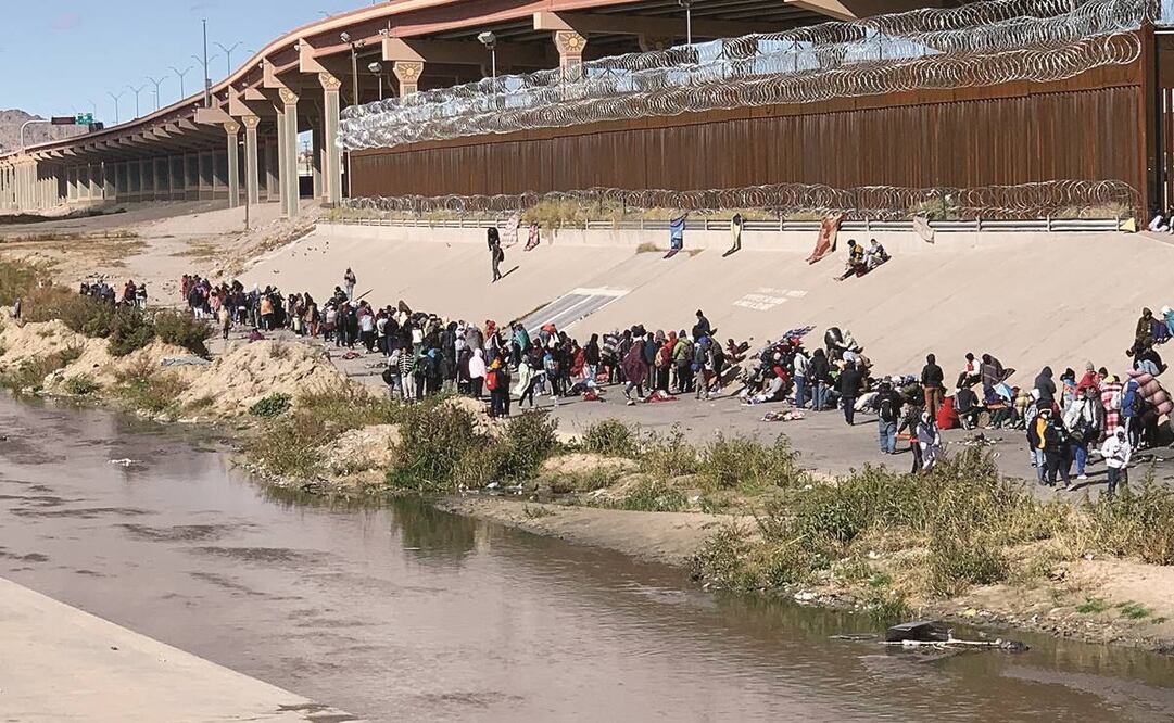 Migrantes, Río Bravo, El Universal