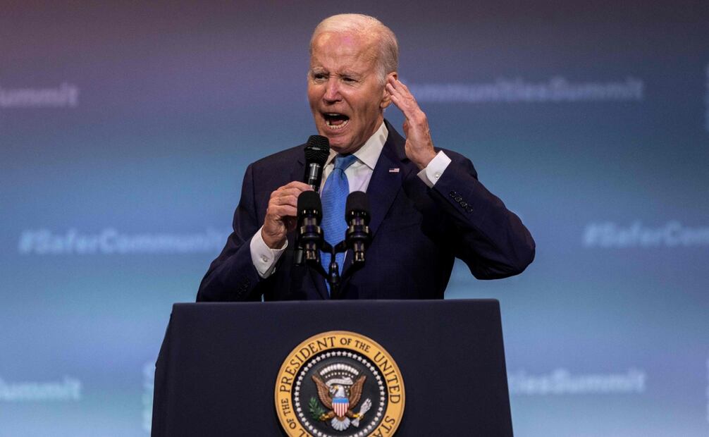 La despedida del presidente de 80 años confundió a los oyentes. Foto: AFP