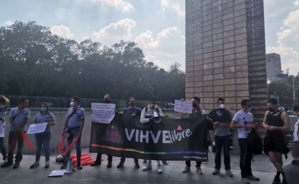 Protestan en CDMX por viruela del mono: exigen "menos estigmas" y "más vacunas"