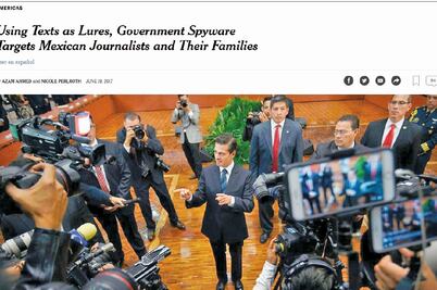 #GobiernoEspía, ¿quiénes son los malos? 