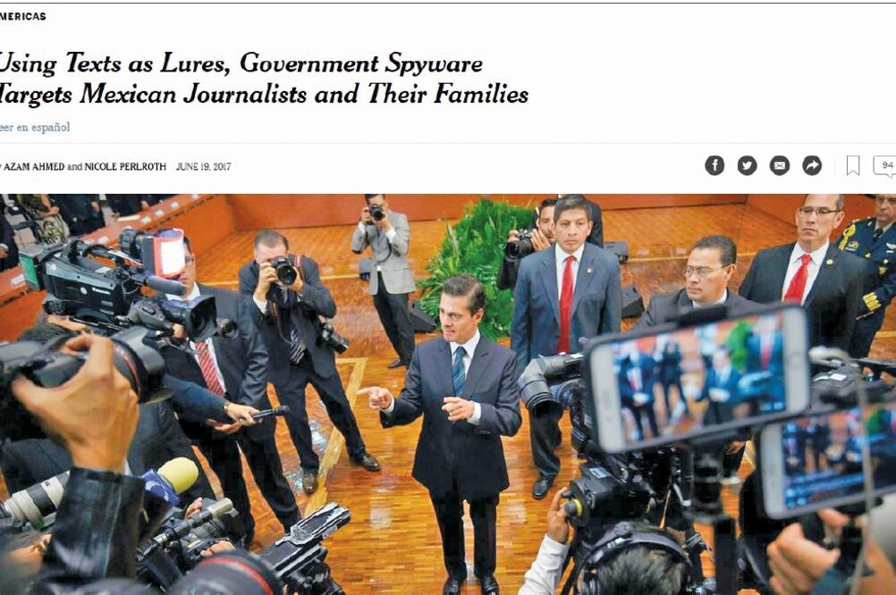 #GobiernoEspía, ¿quiénes son los malos? 