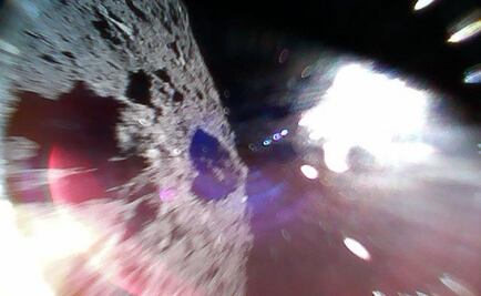El primer video grabado desde la superficie de un asteroide