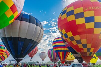 Disfruta de los globos aerostáticos en el festival Cielo Mágico 2019
