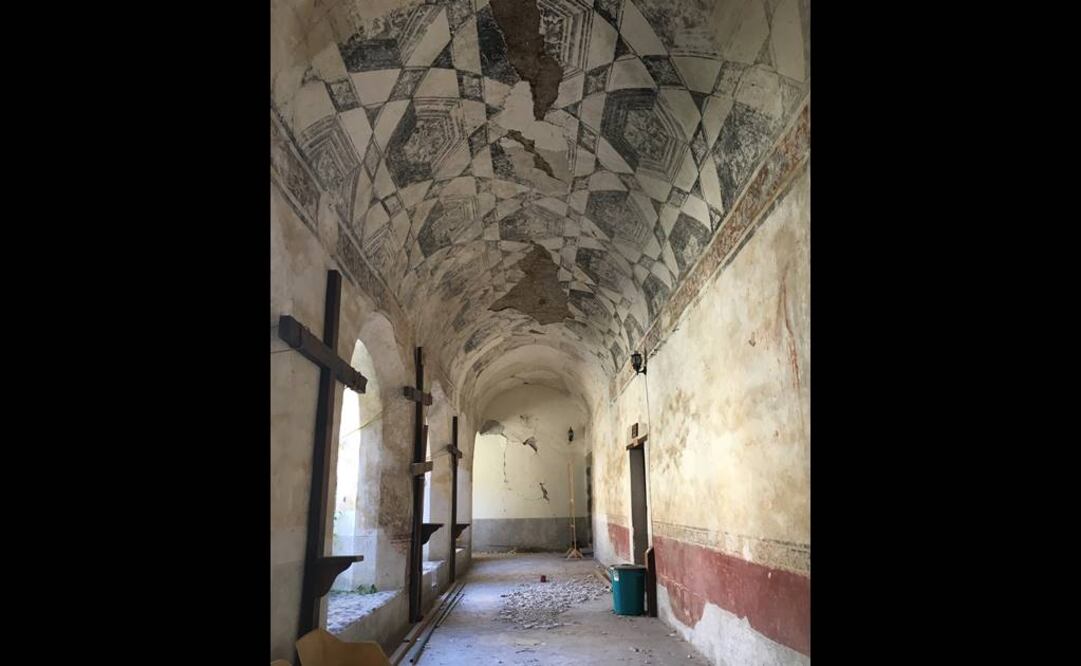 Convento de San Guillermo en Totolapan, Morelos. FOTO: Cortesía Elsa Arroyo/IIE-UNAM.