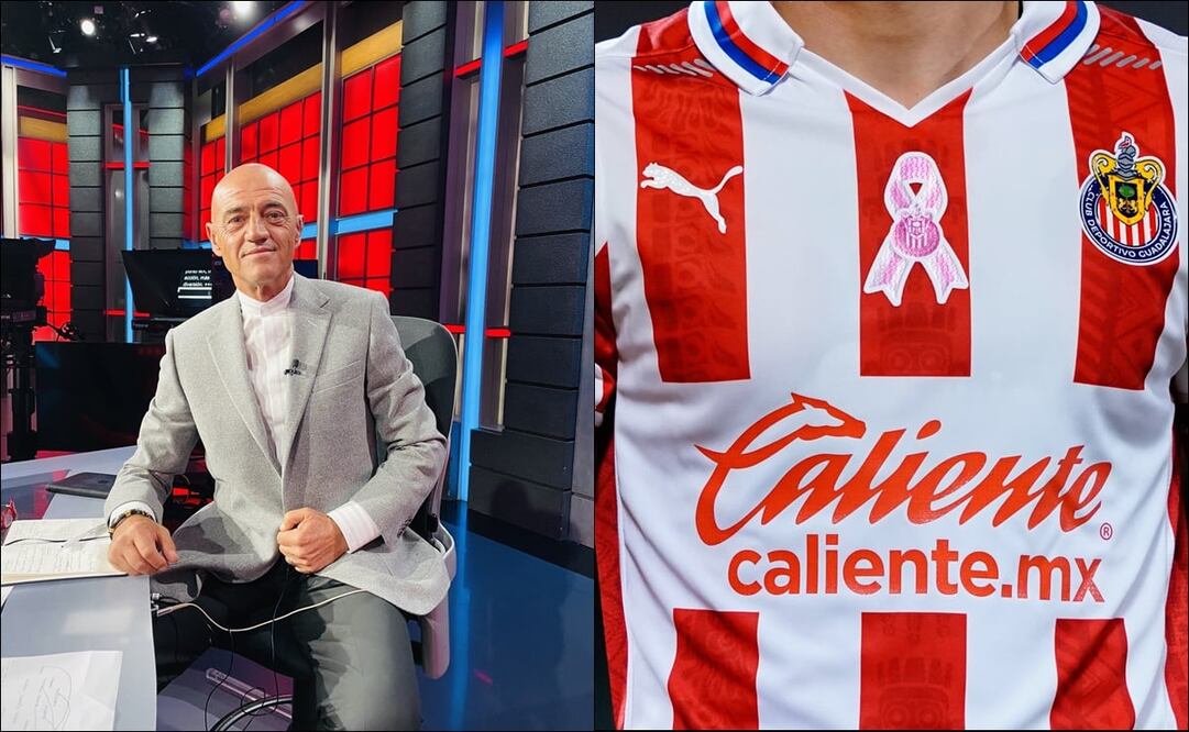 El Chelís atacó al jugador de Chivas en plena transmisión de ESPN. FOTO: ESPECIAL 
